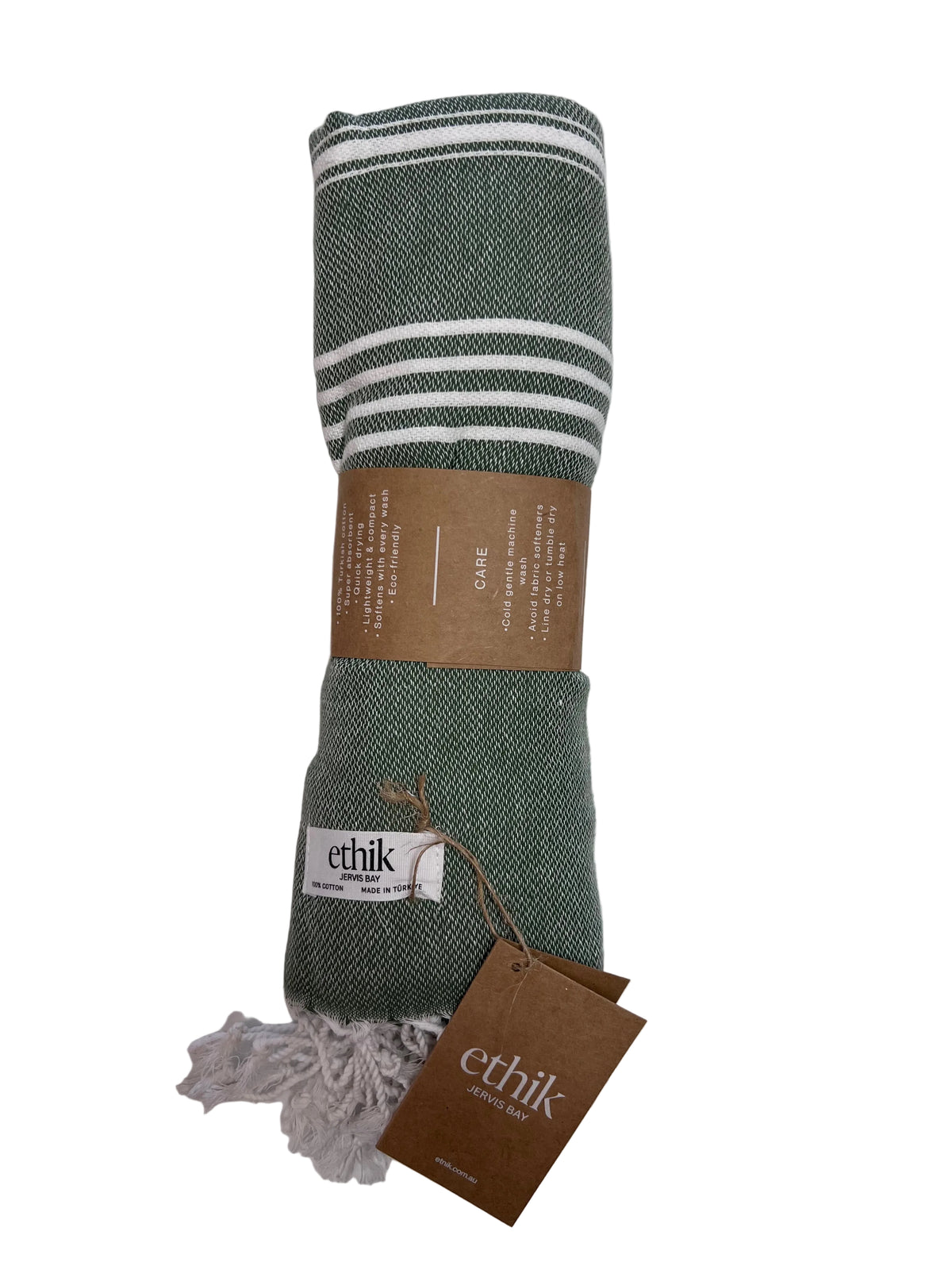 ethik turkish towel || thin stripe