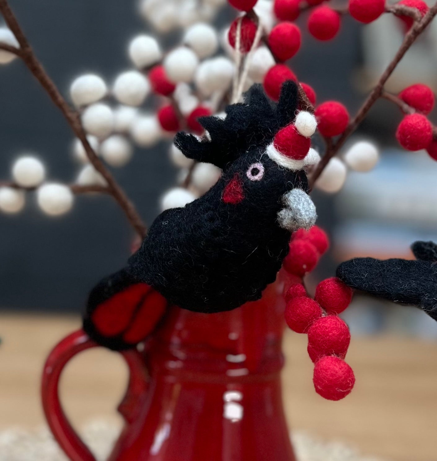 ethik felt || aussie bird xmas decorations
