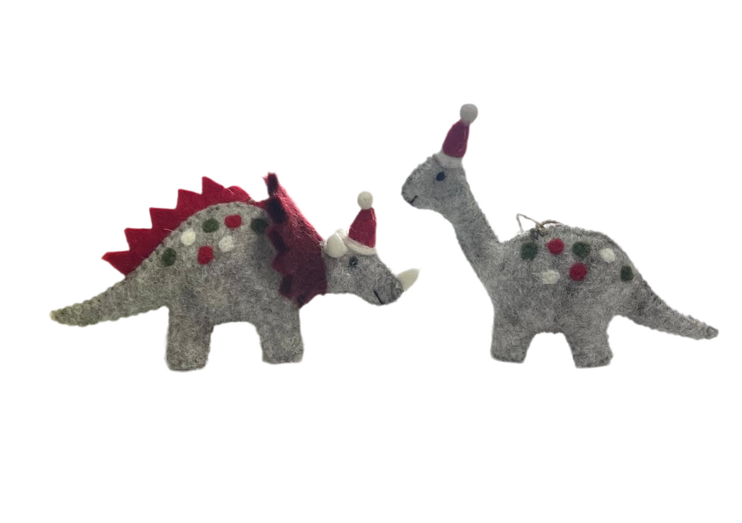 ethik felt || dinosaur xmas decoration