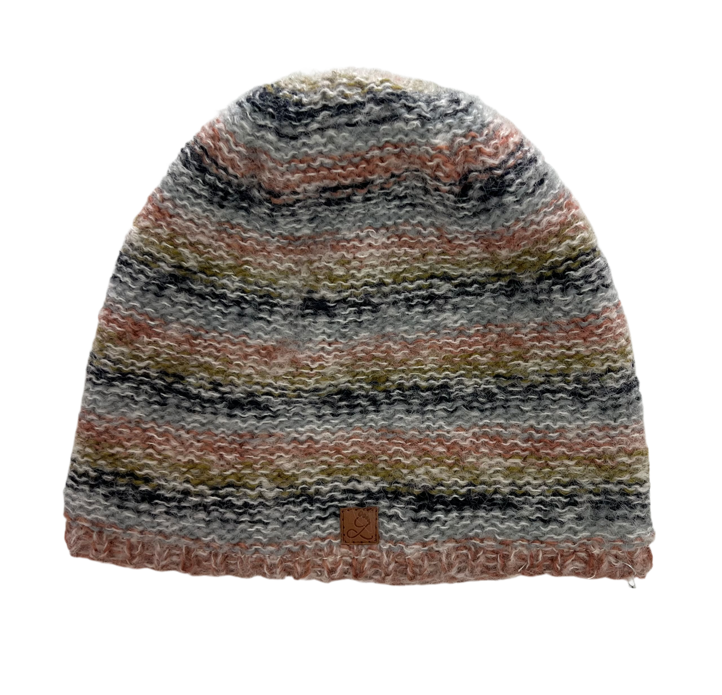 ethik beanie || mohair striped