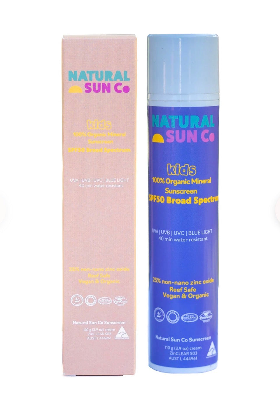 Natural Sun Co sunscreen || kids