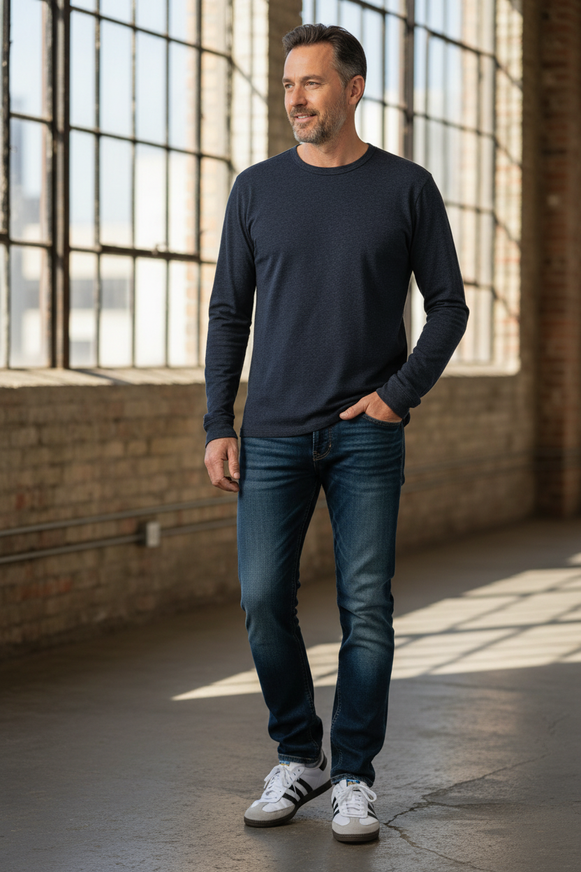 ethik organic cotton || unisex long sleeve tee