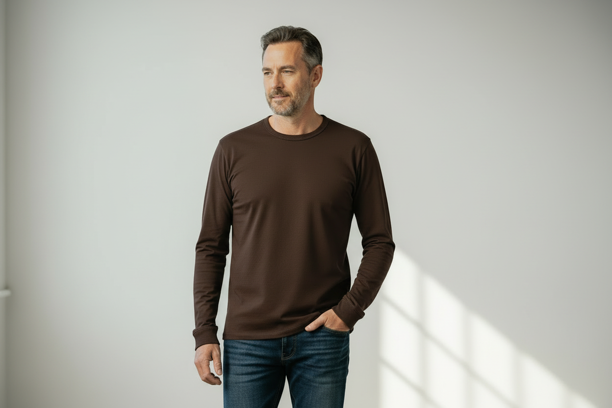 ethik organic cotton || unisex long sleeve tee