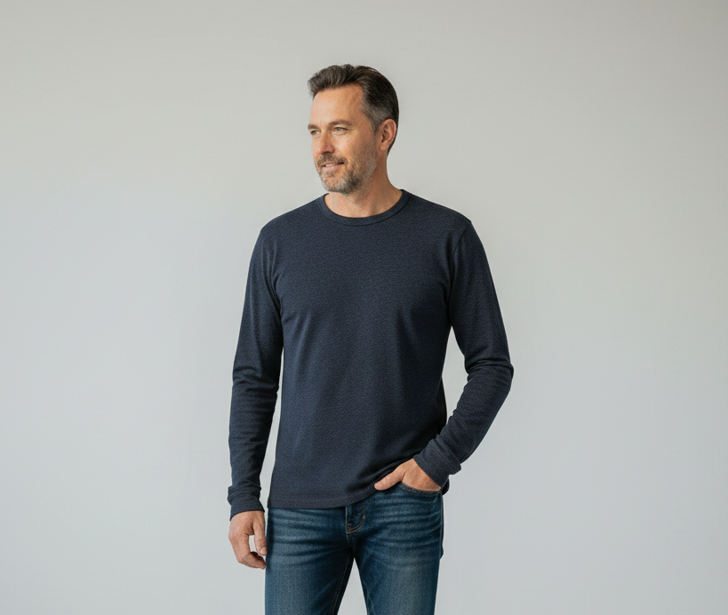 ethik organic cotton || unisex long sleeve tee