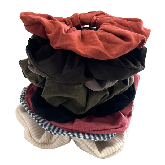 ethik organic cotton || scrunchies