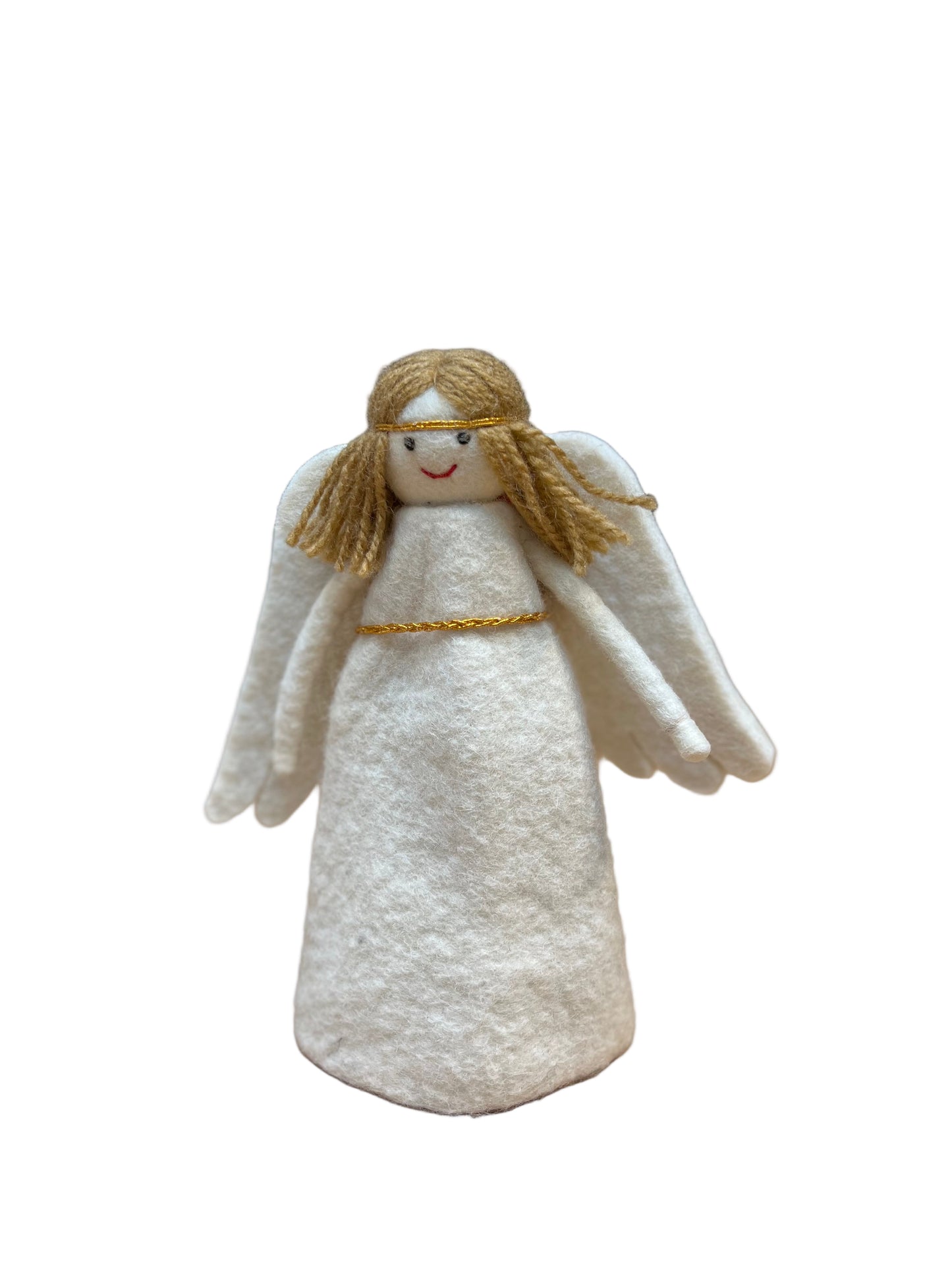 ethik felt || standing xmas angel || tree topper