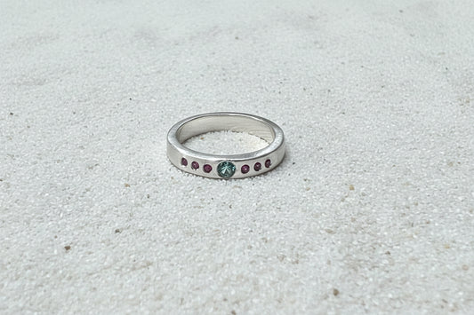 Jaipur silver jewellery|| 7 stone ring