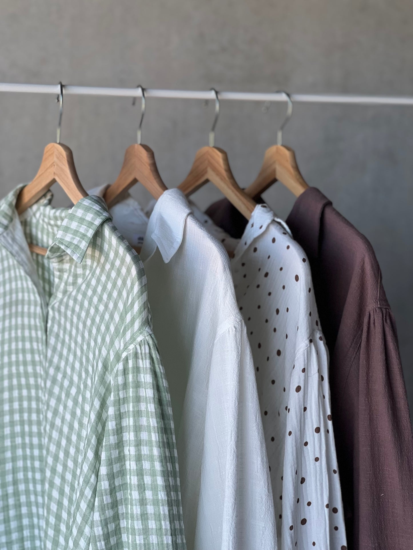 ethik cotton || madeline button up shirt