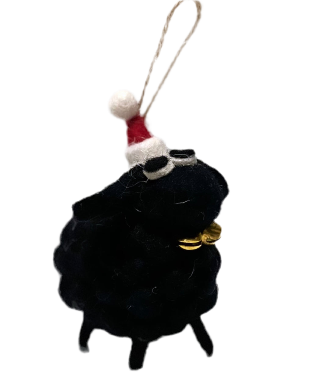 ethik felt || tiny sheep xmas decorations