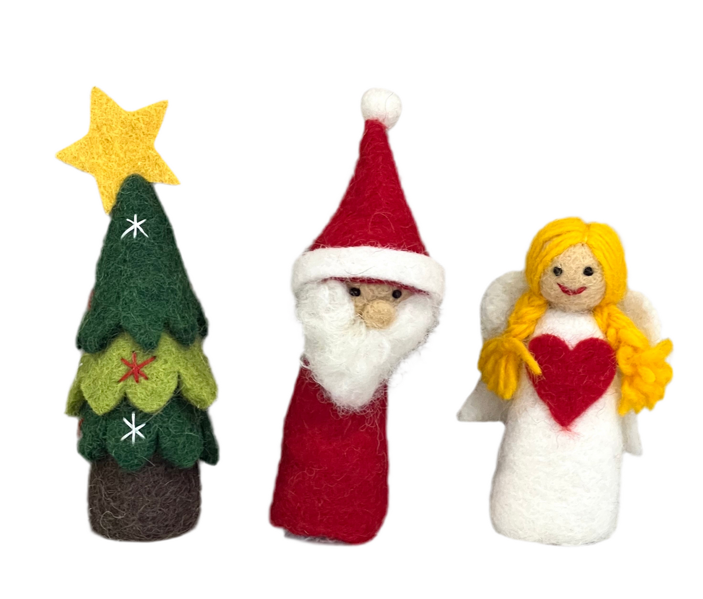 ethik felt || xmas finger-puppets