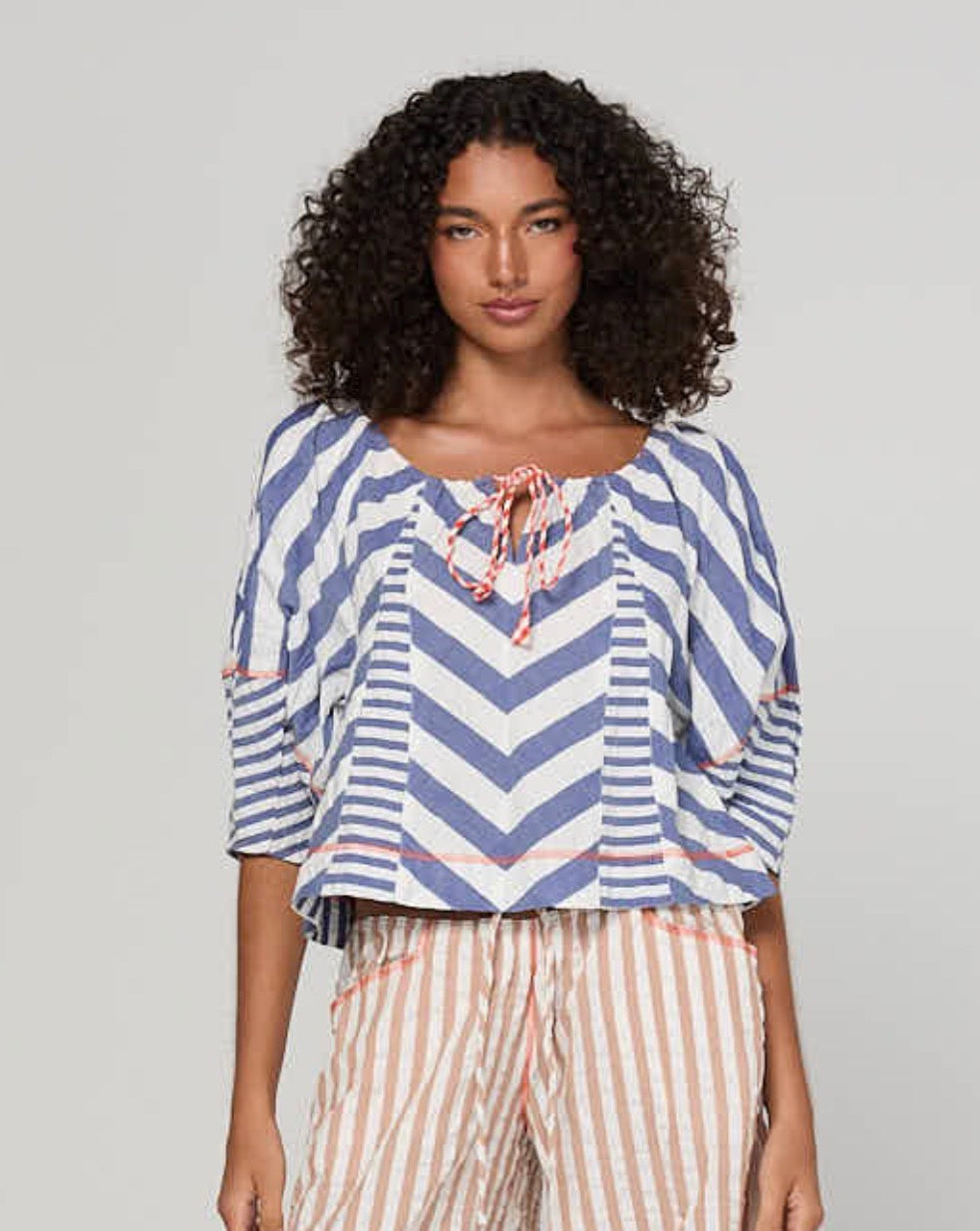 boomshankar || Lucia top || ocean stripe
