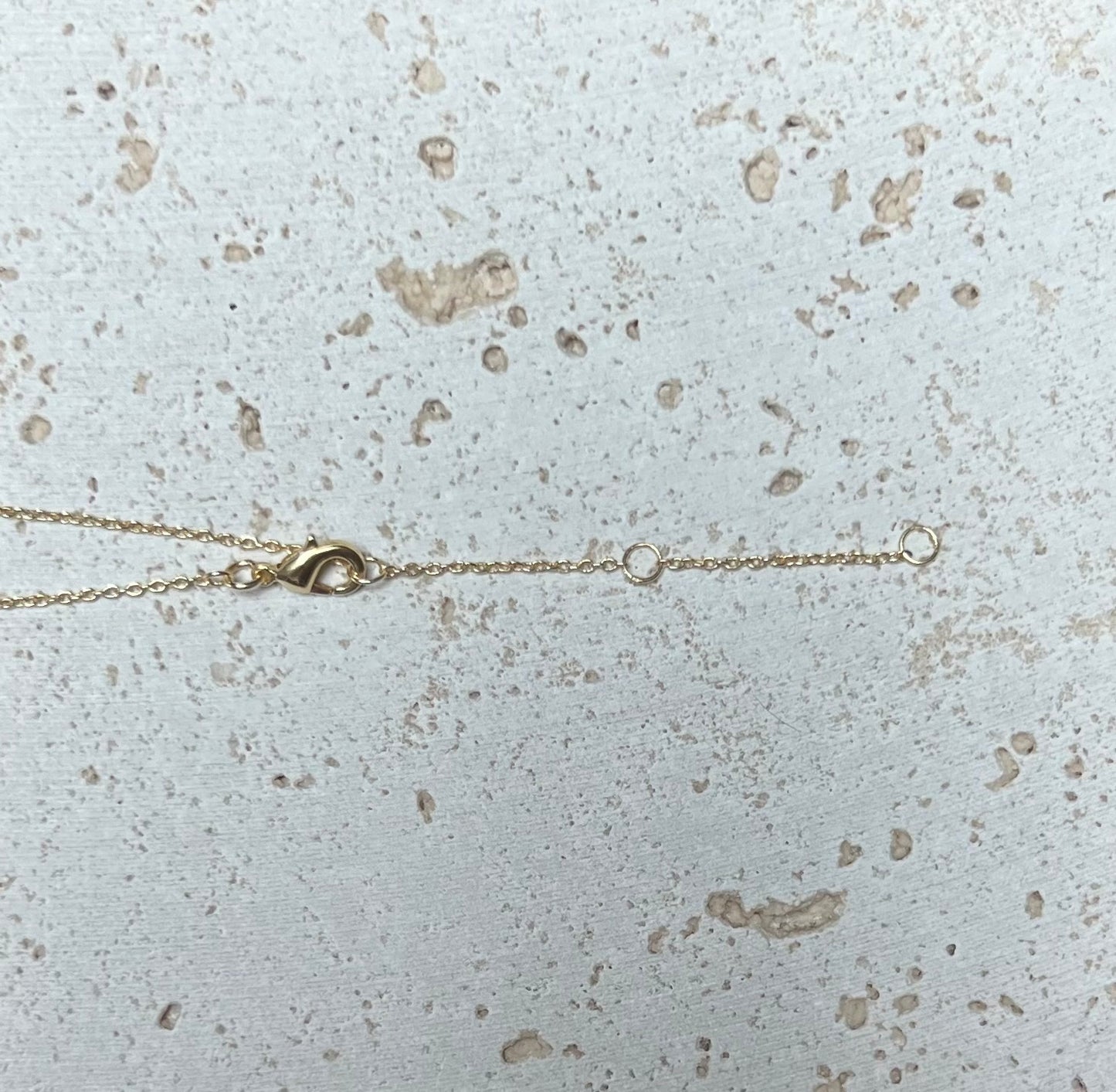 Jaipur gold jewellery || signet stone drop necklace