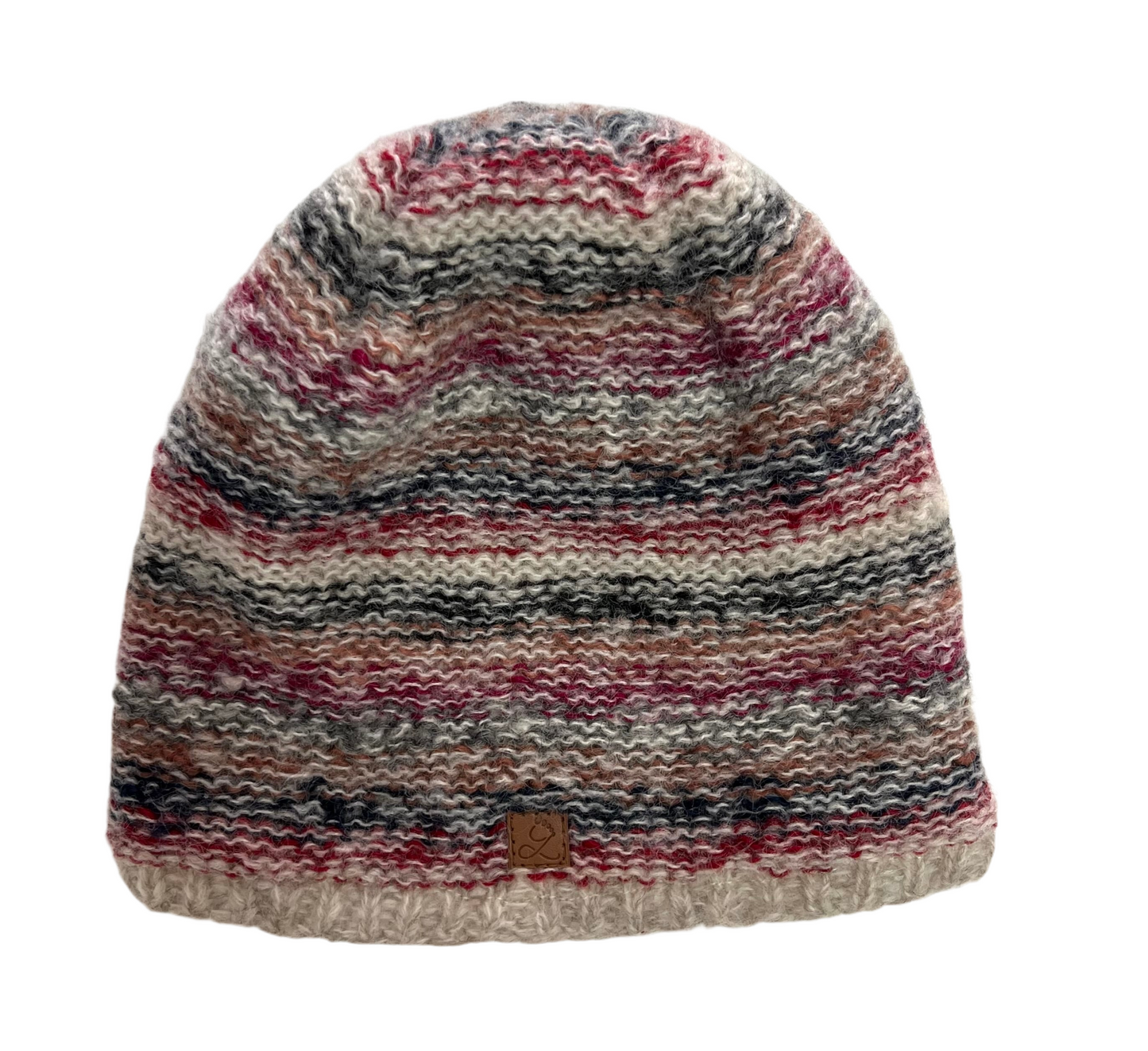 ethik beanie || mohair striped