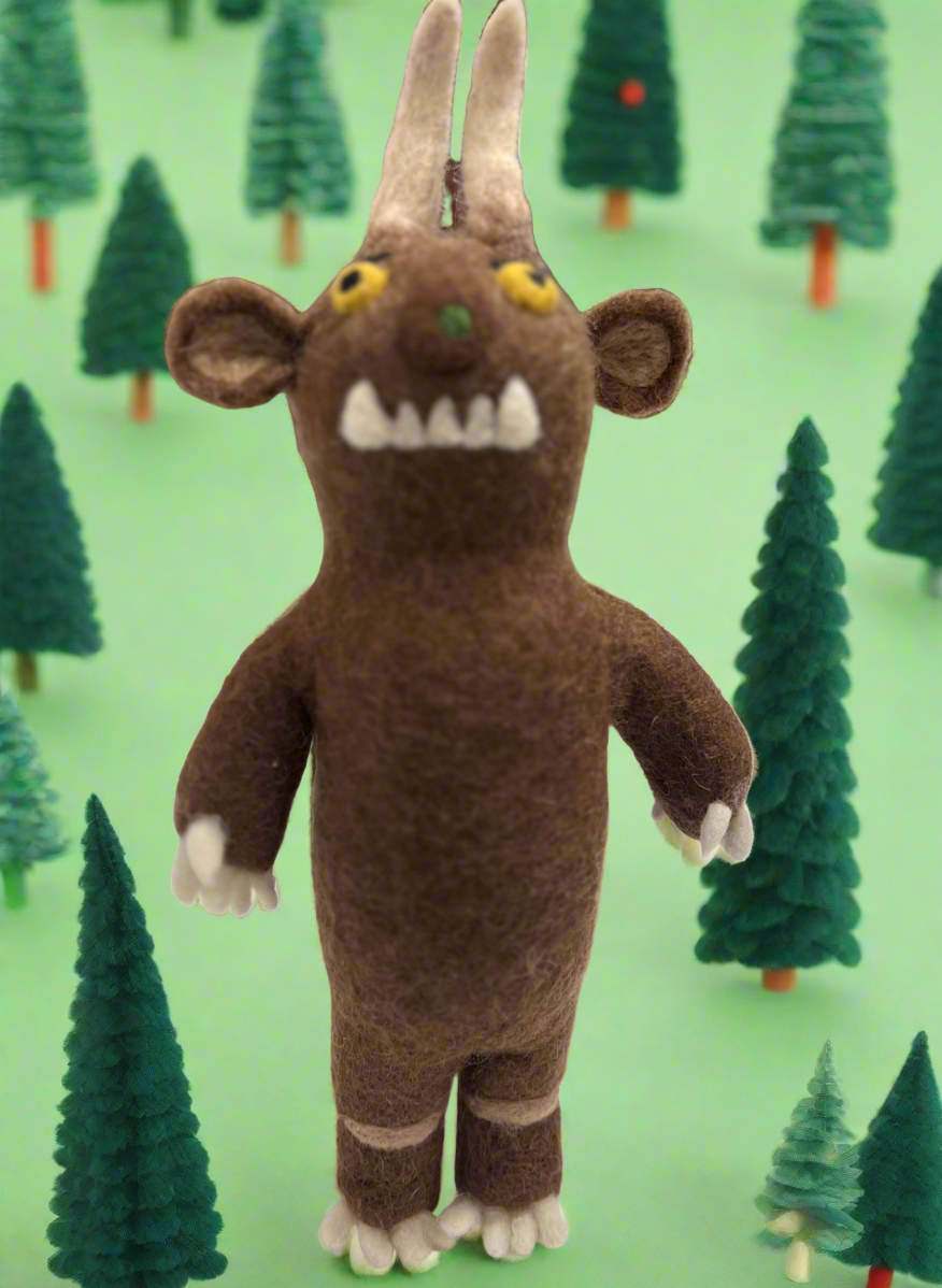 Felt Gruffalo toy