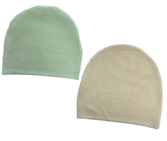 anona organic cotton || knit reversible unisex beanie