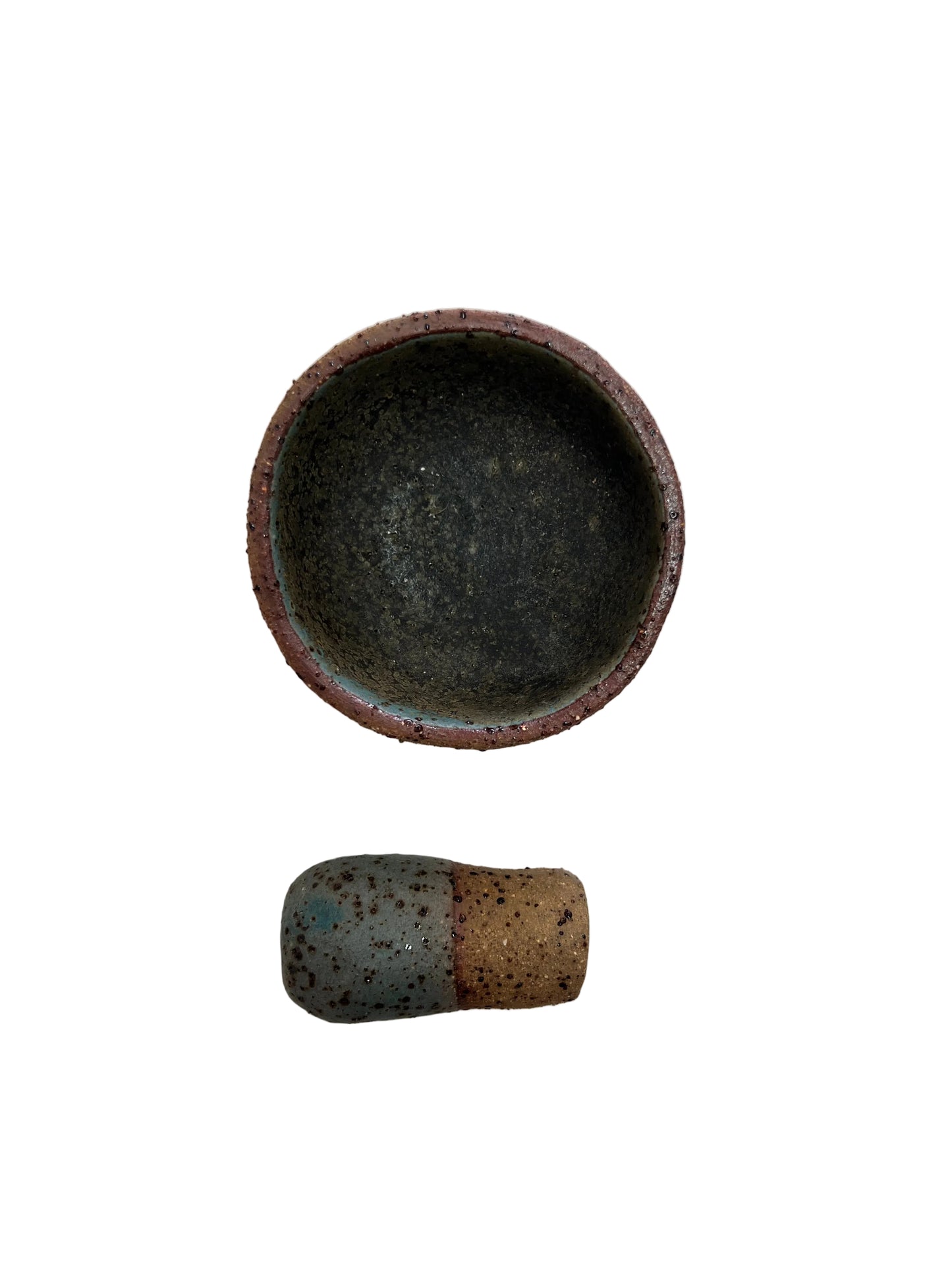 mini ceramic mortar and pestle