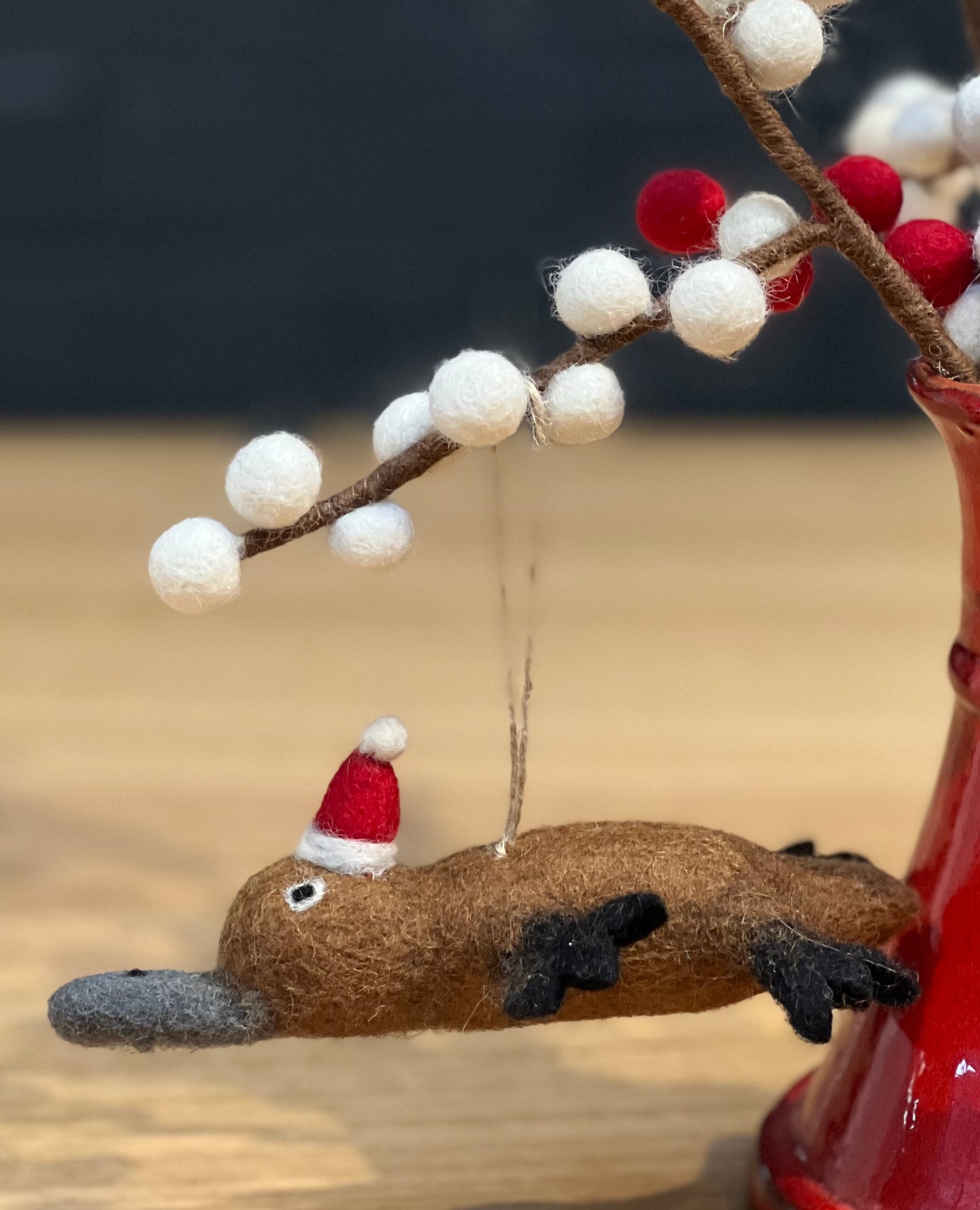 ethik felt || aussie animal xmas decorations