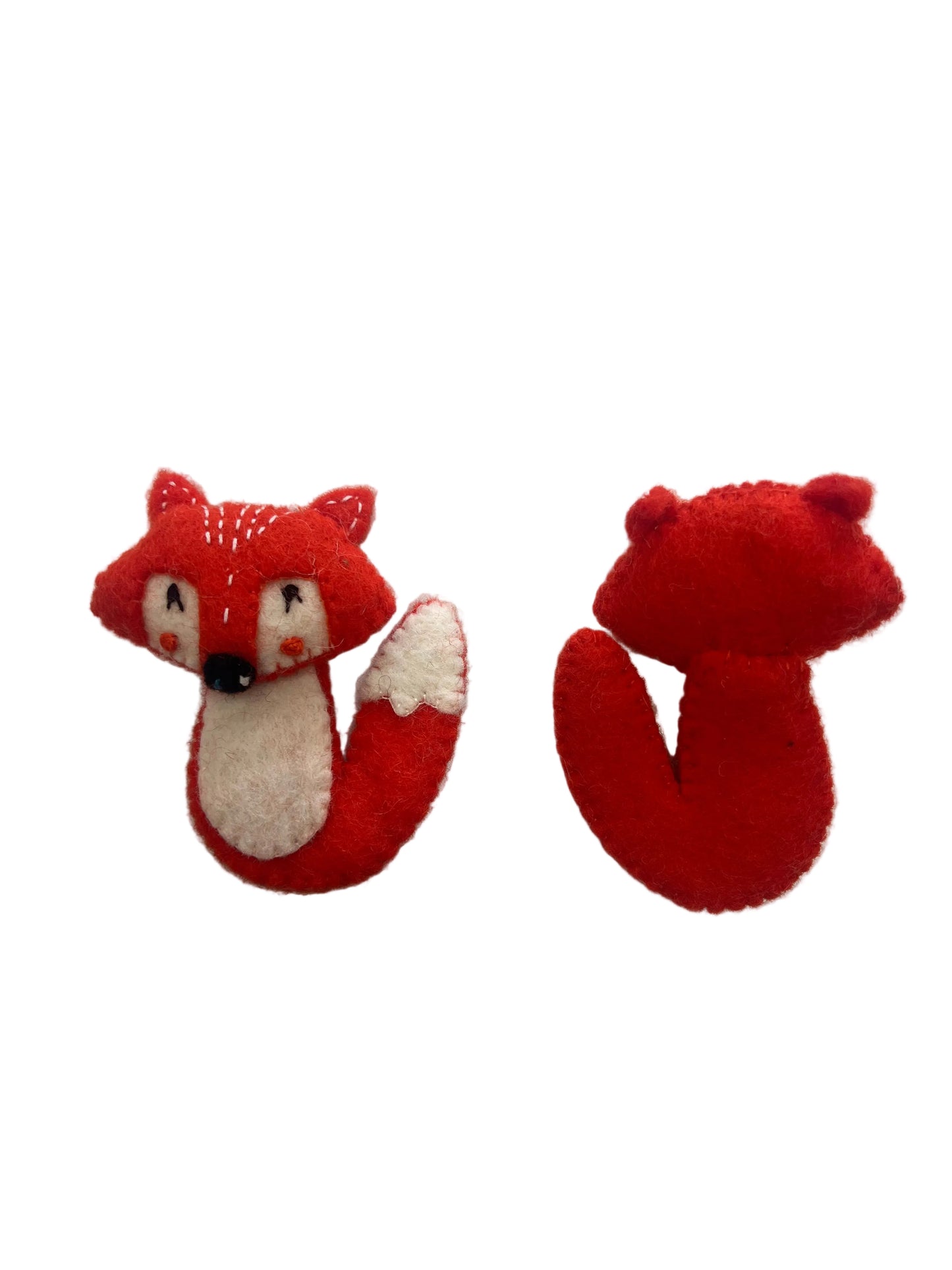 ethik felt || fox finger puppet