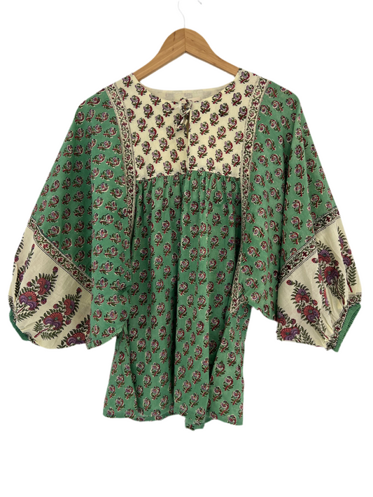 Anokhi || over sized smock top