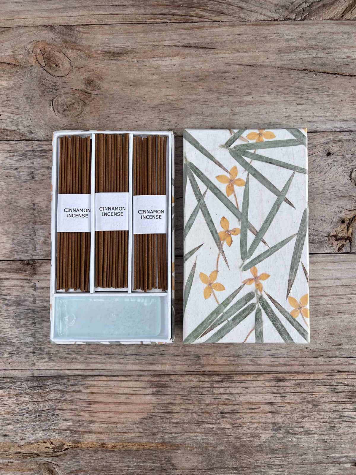 Saraswati paper incense box || floral