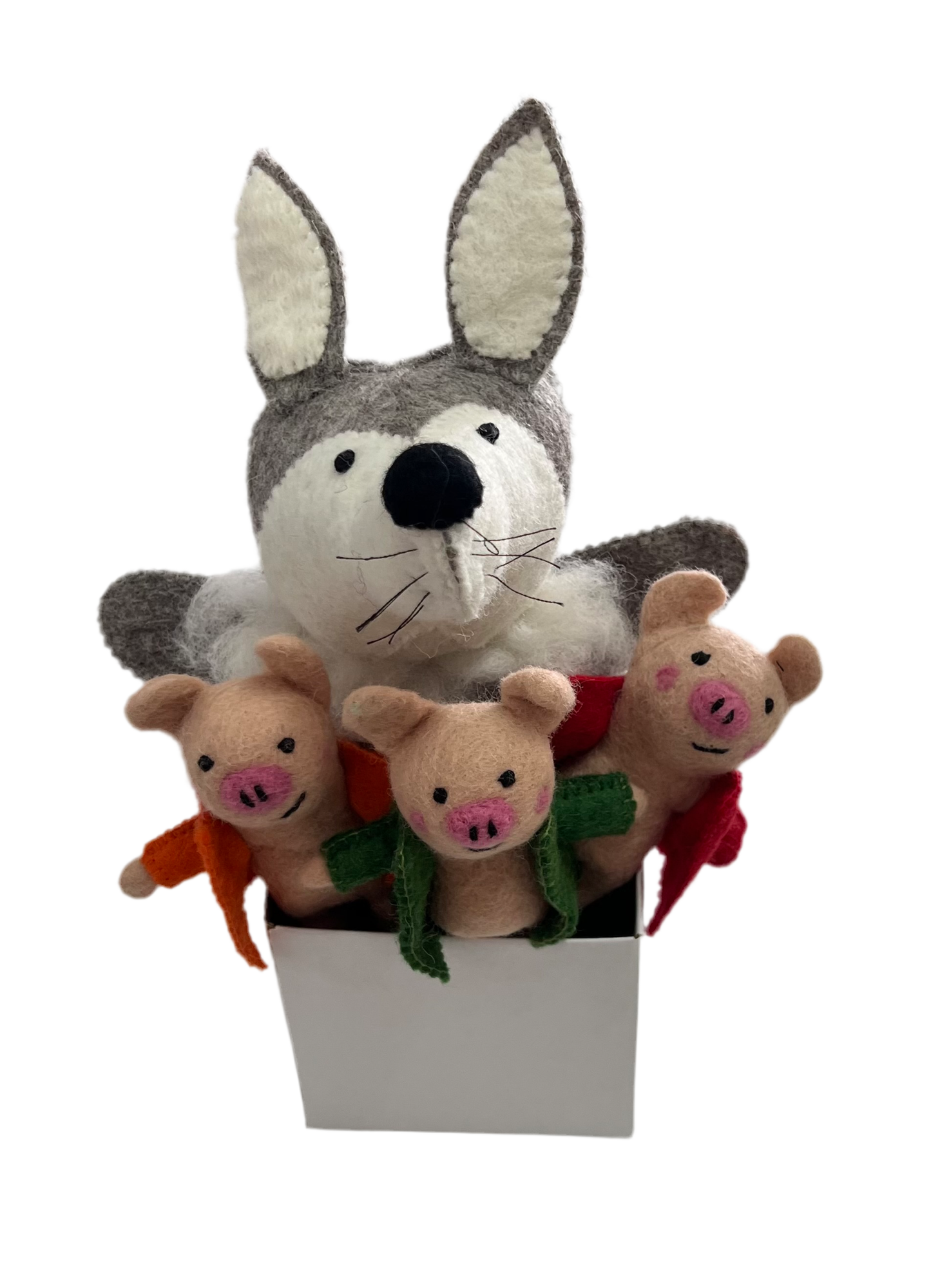 ethik felt || new wolf with 3 little pigs