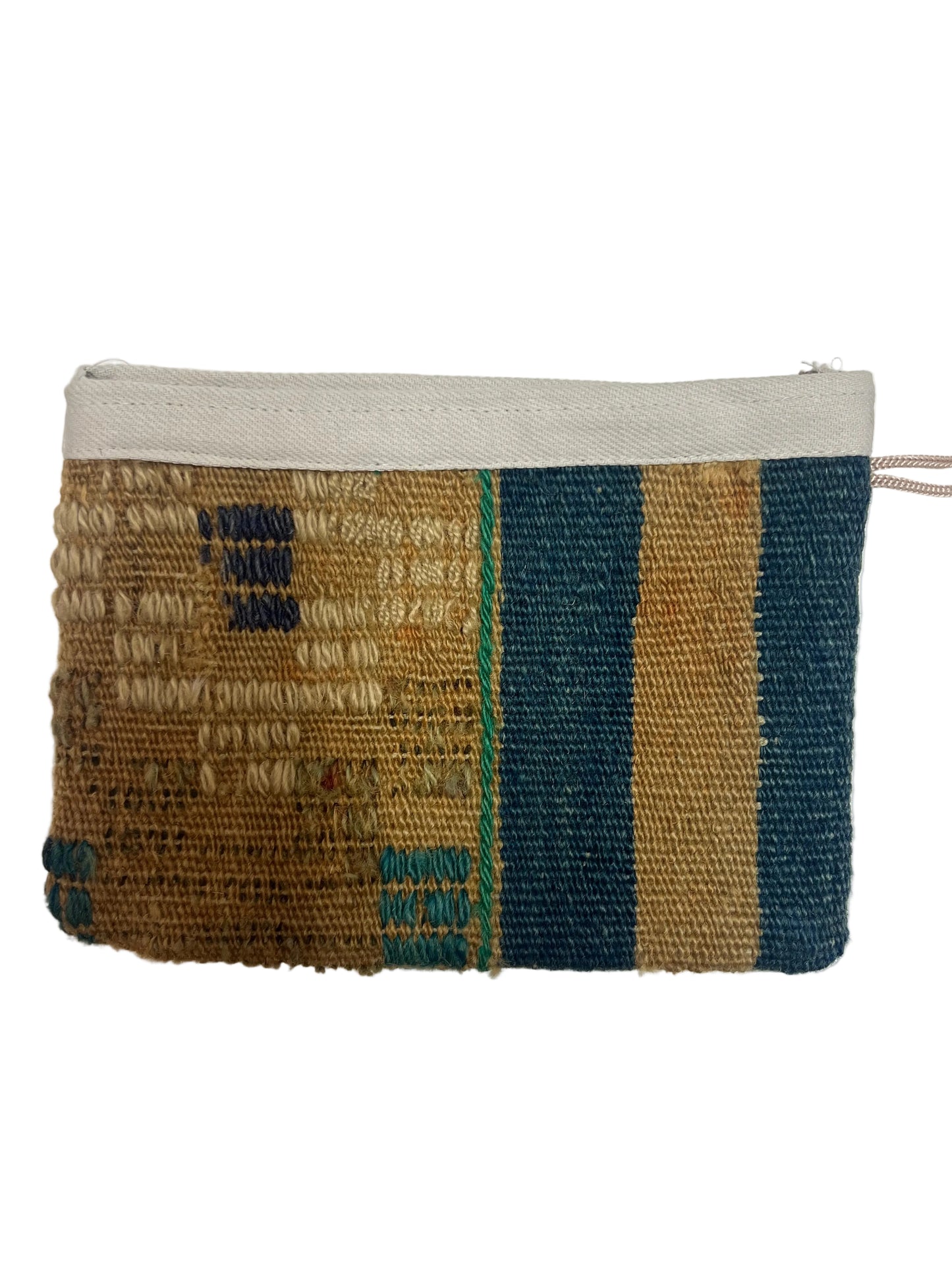 Turkish up-cycled carpet || clutch purse