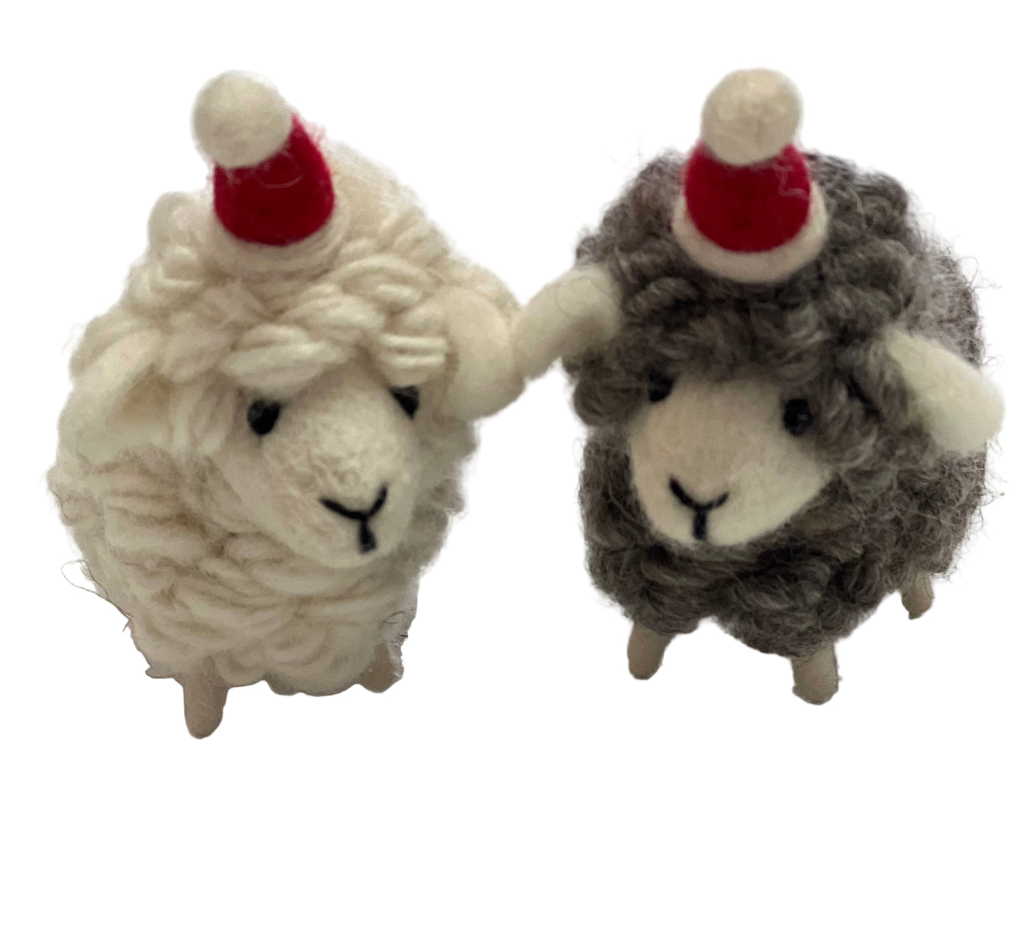 ethik felt || thick loop xmas sheep decoration