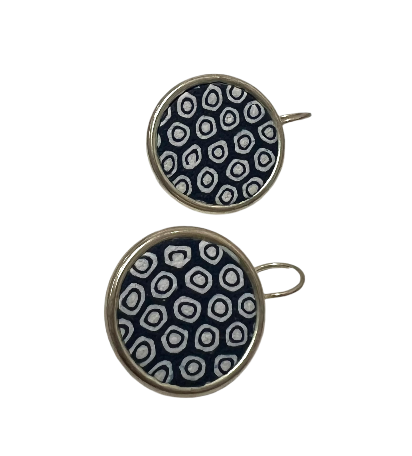 samunnat jewellery || gold or silver embossed earrings