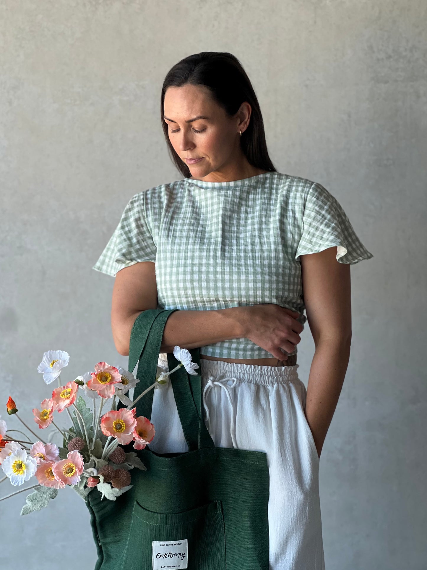 ethik cotton || madeline top