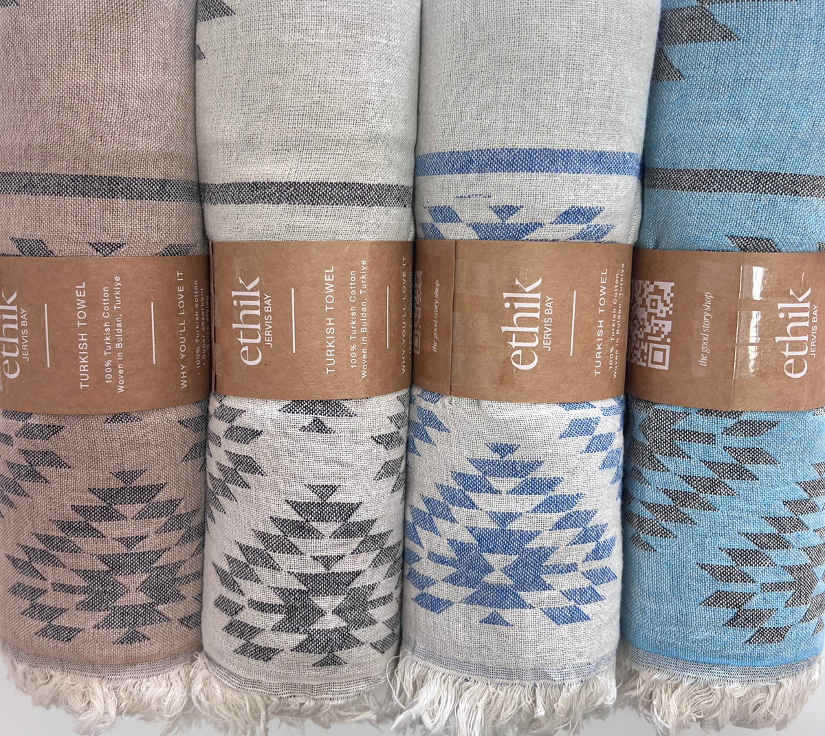 ethik turkish towel || double sided aztec