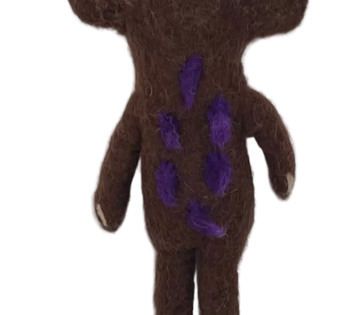ethik felt || 3 D gruffalo finger puppet set