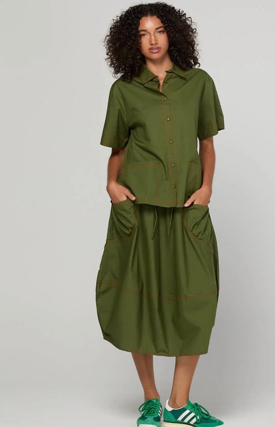 boomshankar || guru skirt || chive