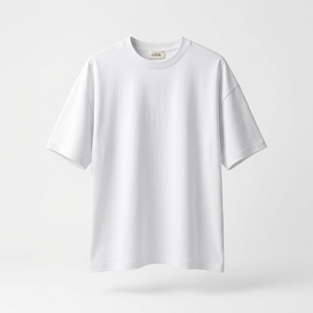 ethik organic cotton | relaxed free size basic tee