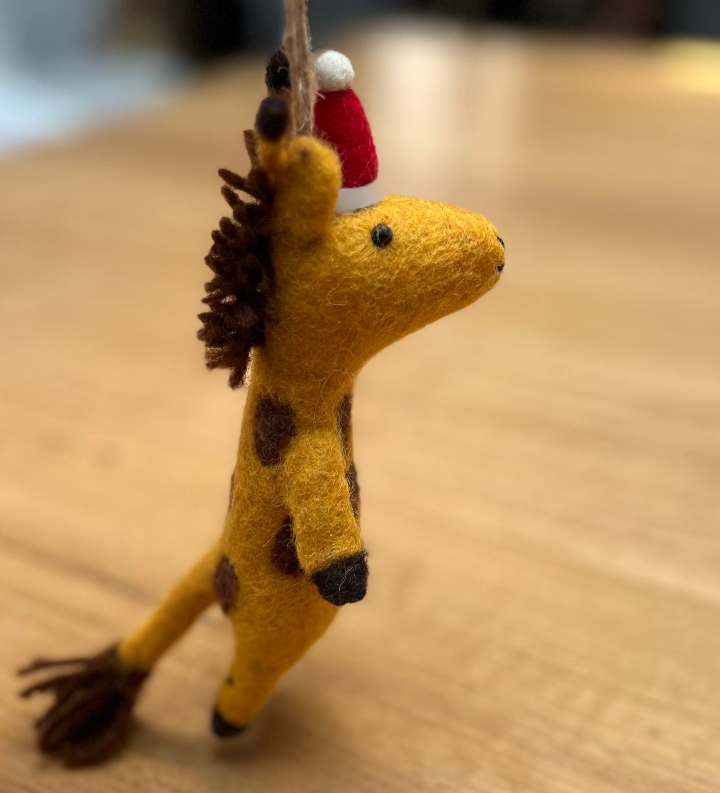 ethik felt || african animal xmas decorations