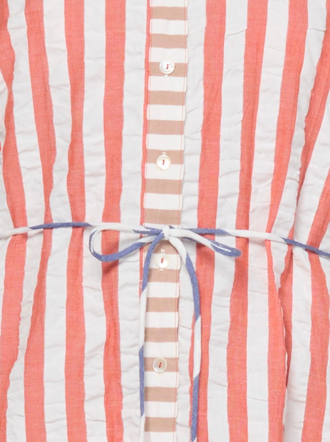 boomshankar || Maui shirt dress || watermelon stripe