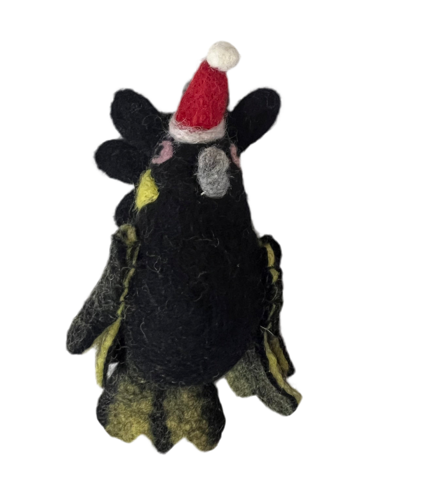 ethik felt || 3D aussie bird xmas decorations