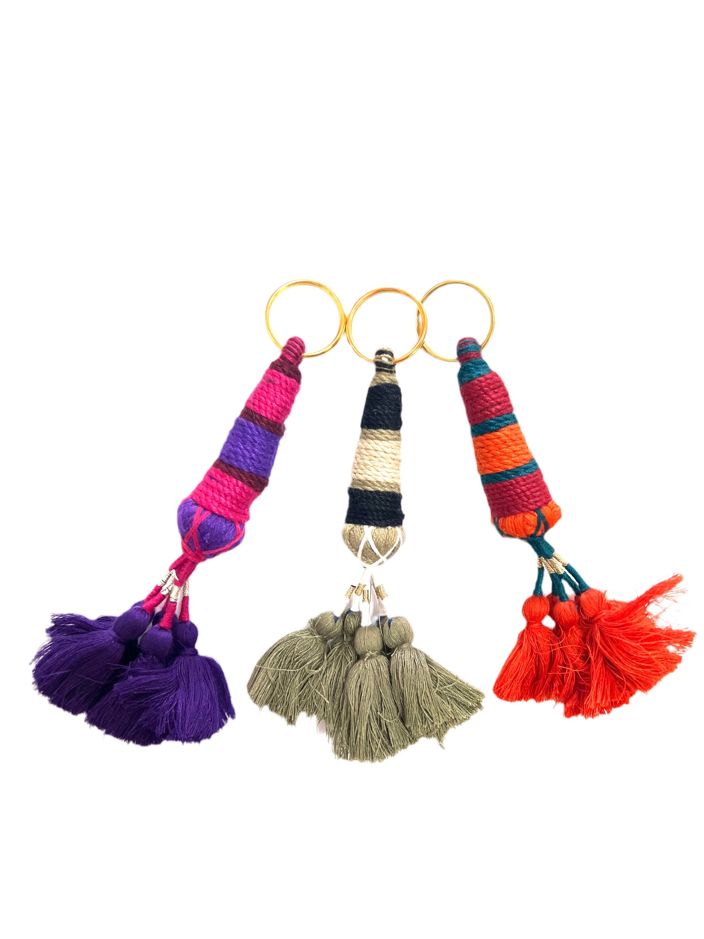 Jaipur tassle keyring