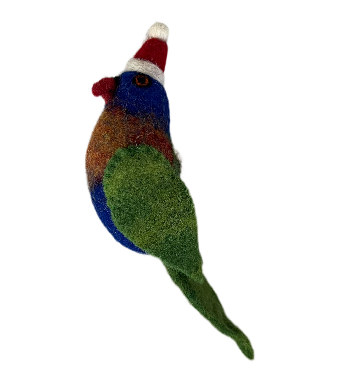 ethik felt || 3D aussie bird xmas decorations