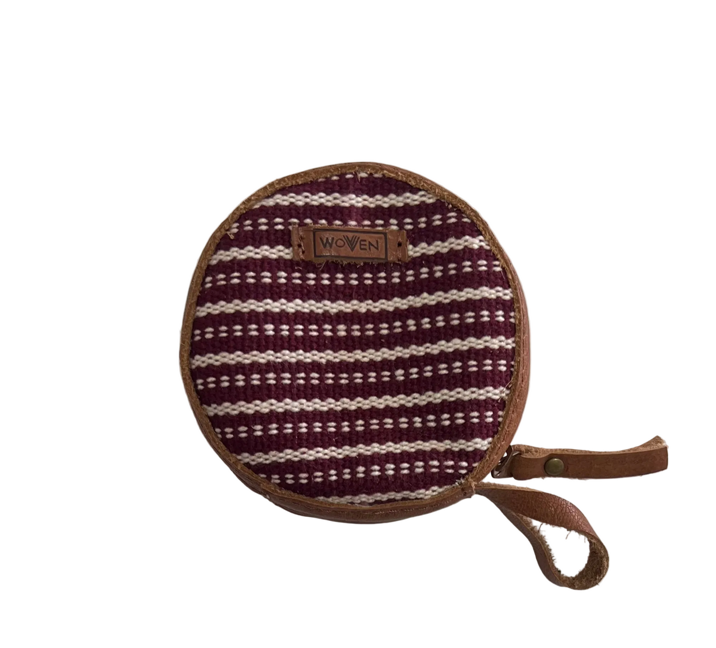 woven fairtrade || travel jewellery purse
