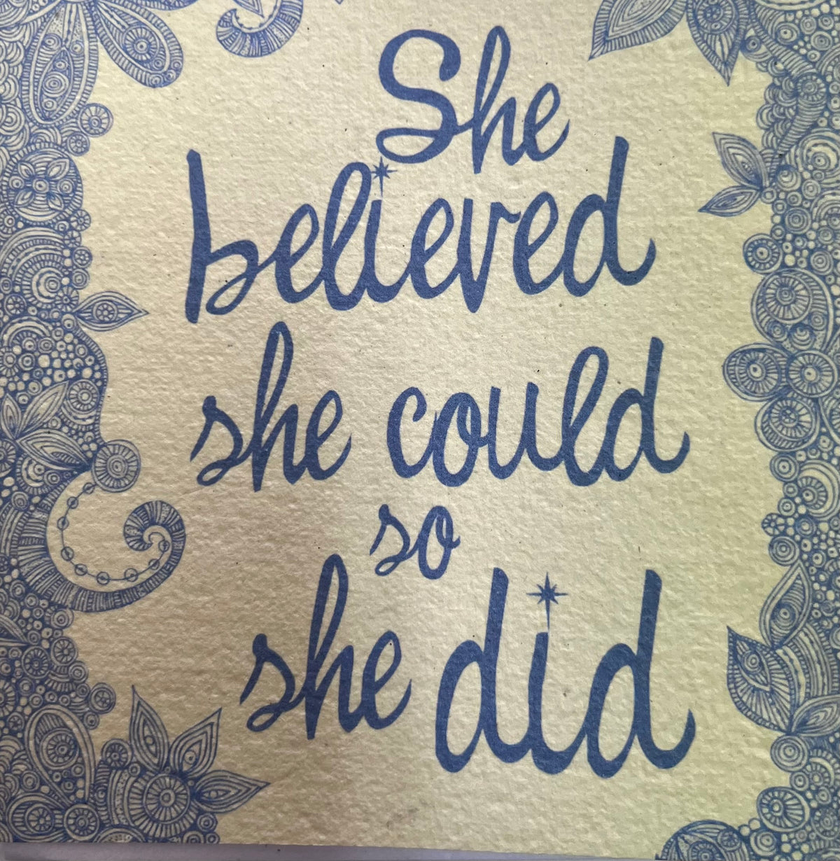 Saraswati paper cards || inspiration
