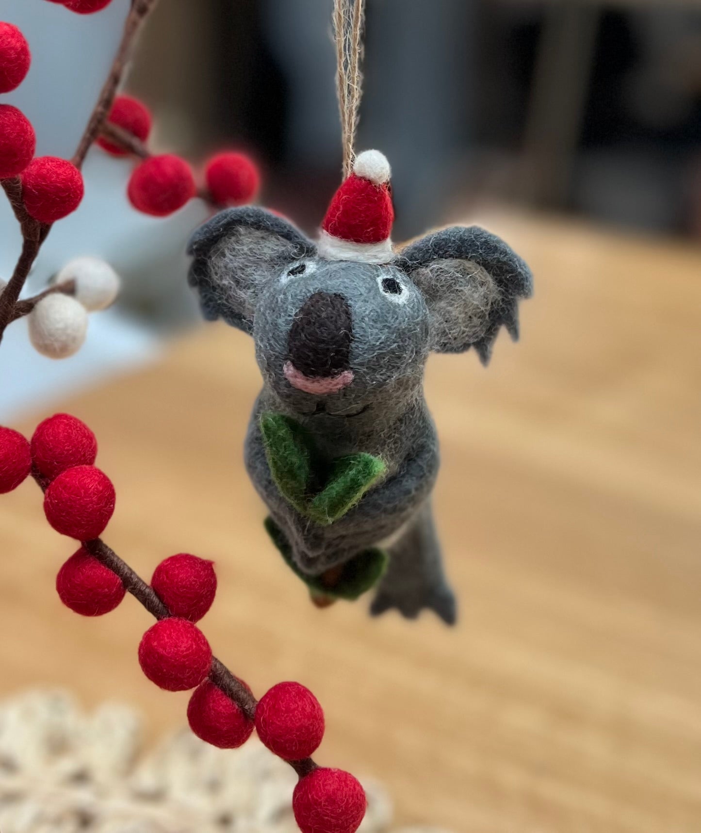 ethik felt || aussie animal xmas decorations