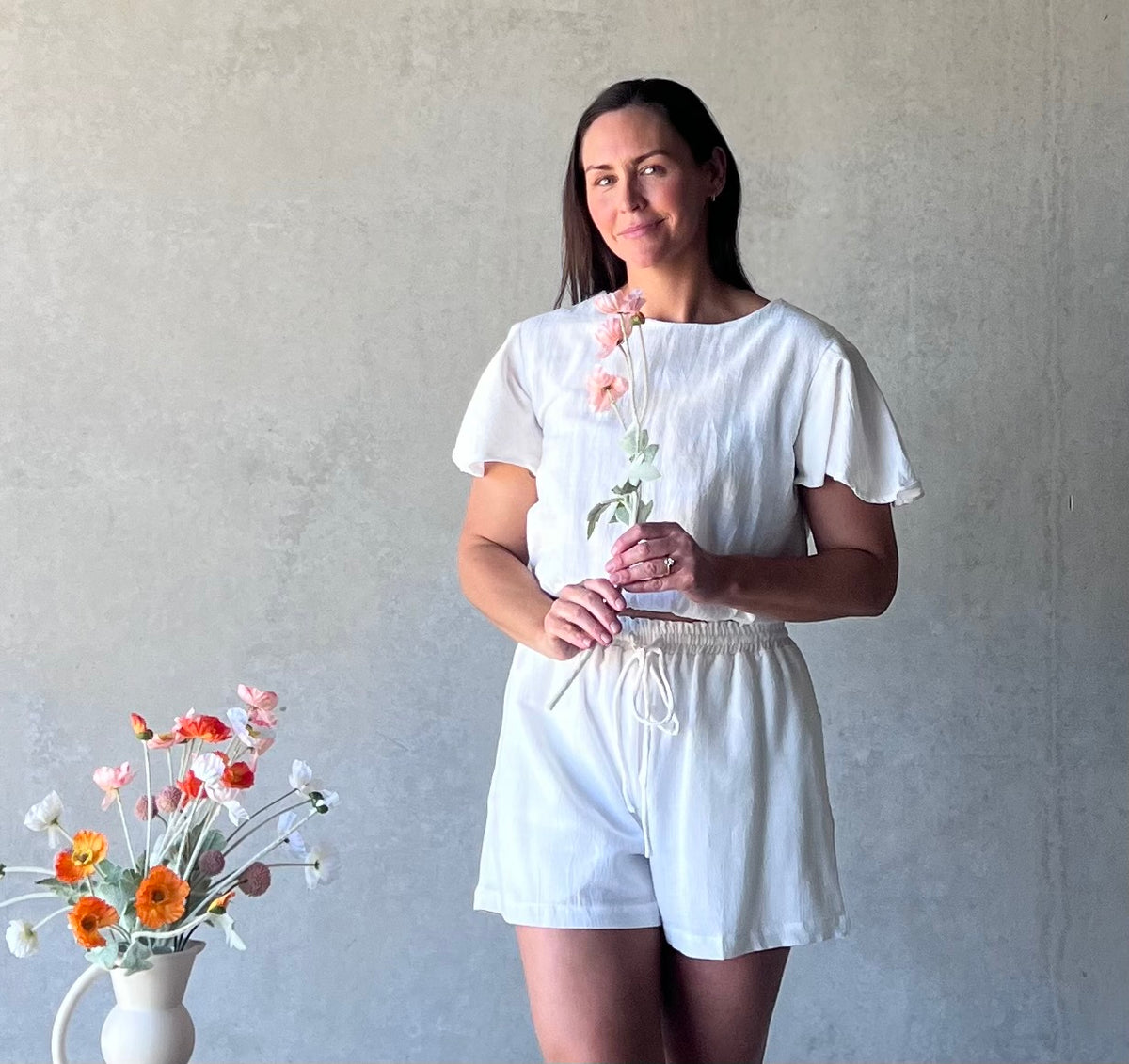 ethik cotton || madeline top