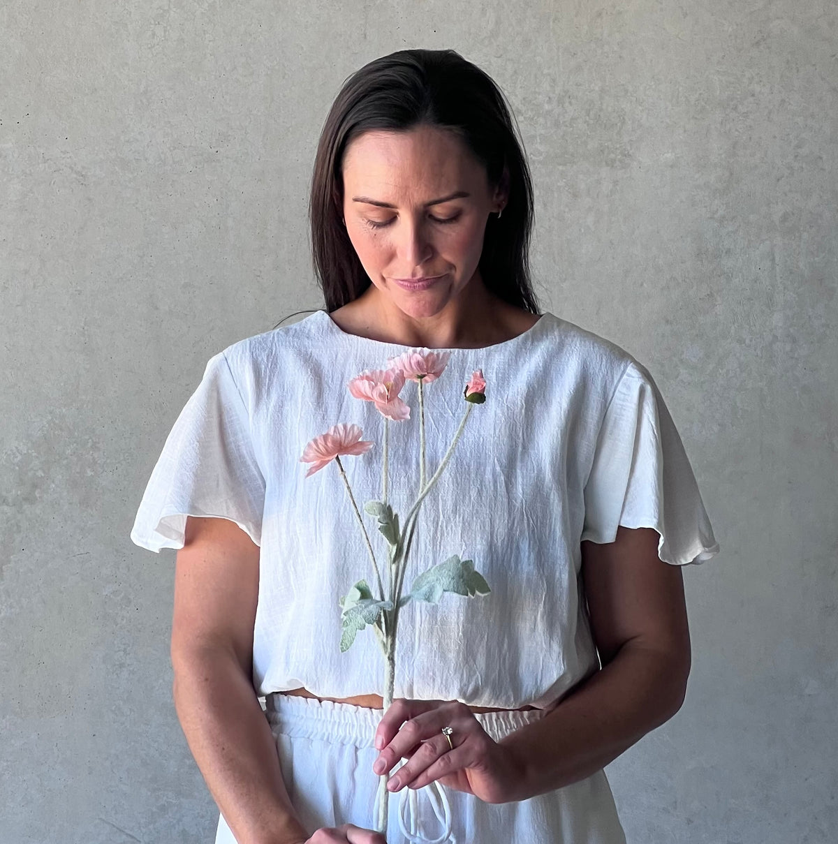 ethik cotton || madeline top