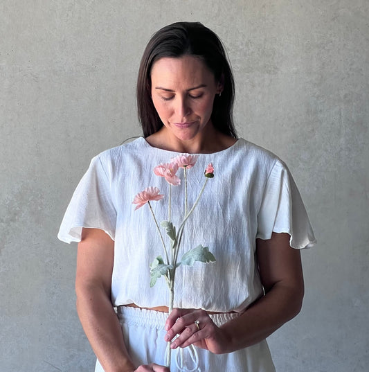 ethik cotton || madeline top
