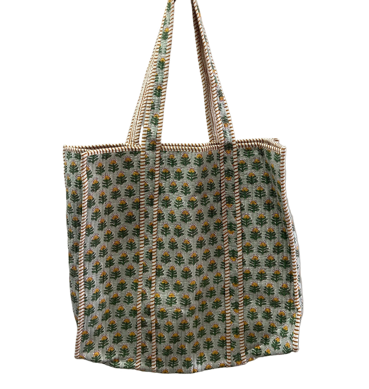 ethik hand block cotton || tote bag