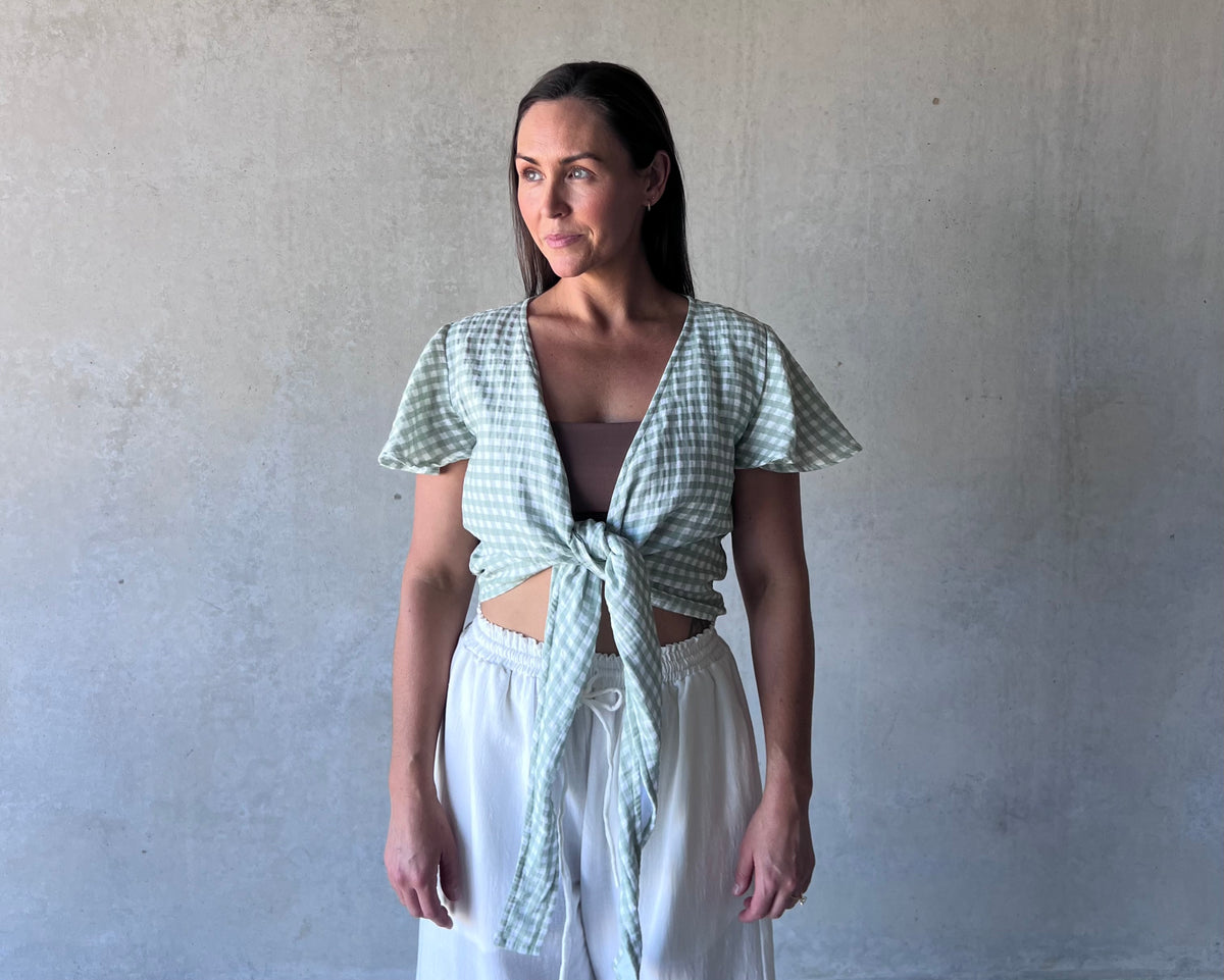 ethik cotton || madeline top