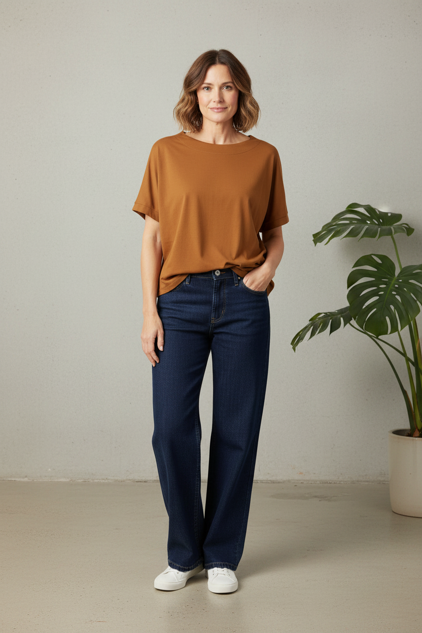 ethik organic cotton || oversized tee