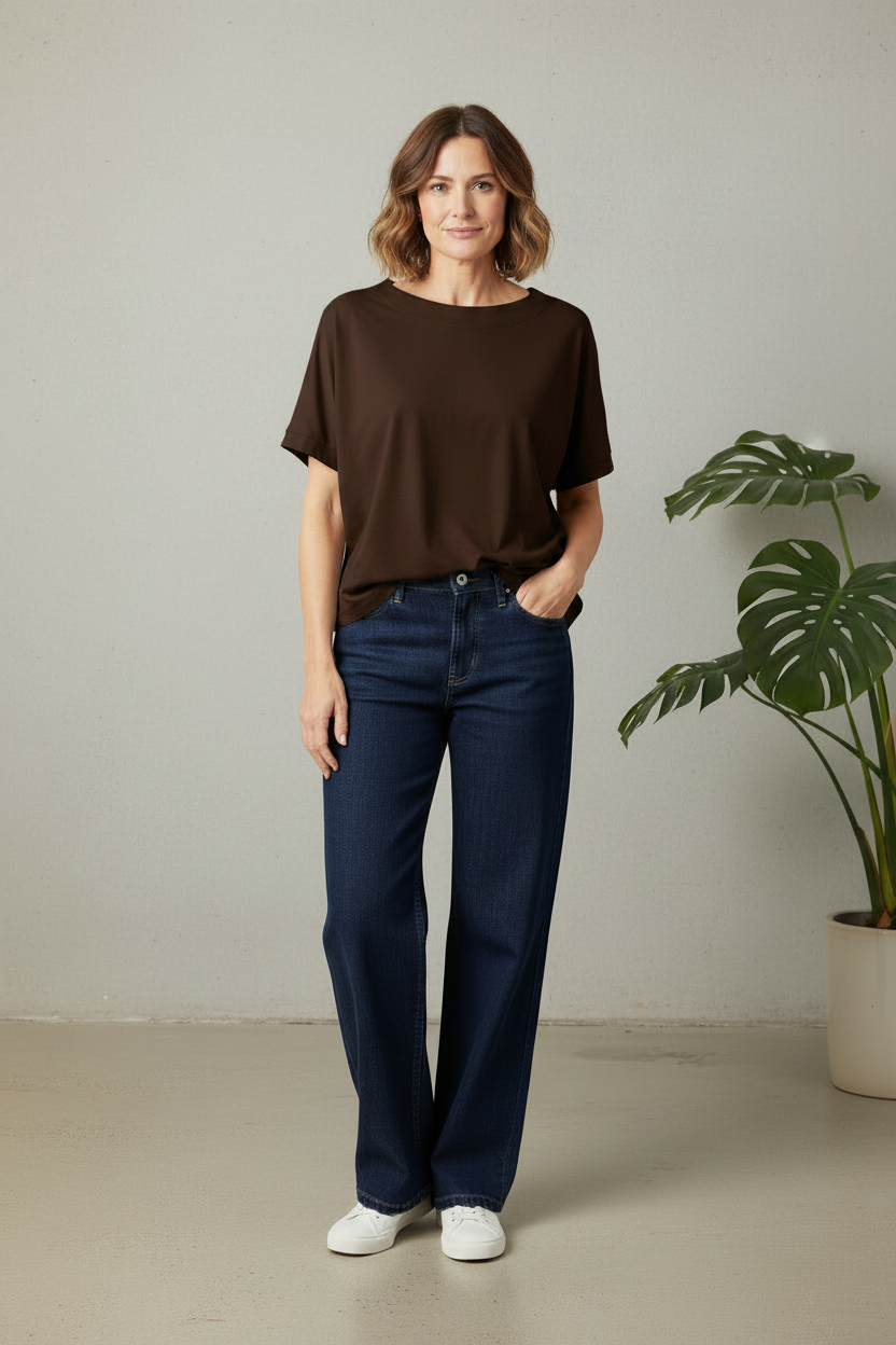 ethik organic cotton || oversized tee