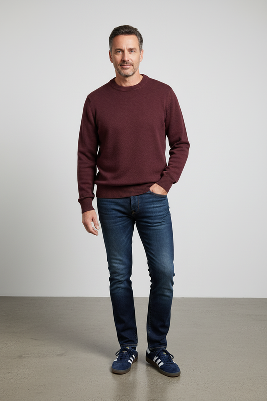 anona organic cotton || unisex knit jumper