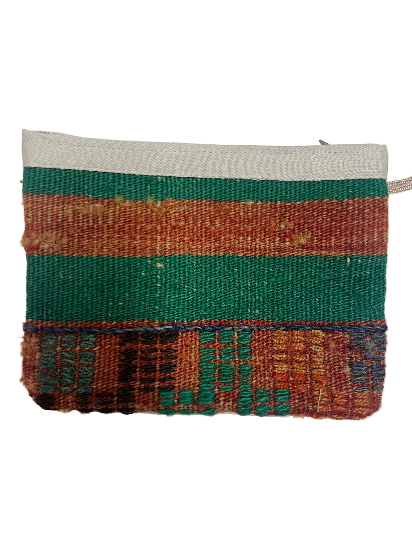 Turkish up-cycled carpet || clutch purse